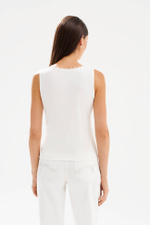 23576 Майка женская (молочный)