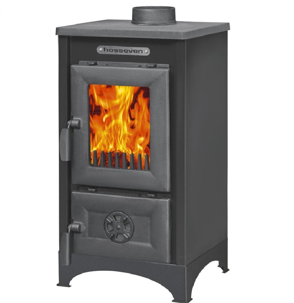 Печь отопительная дровяная Hosseven 9008 Mini Antracite