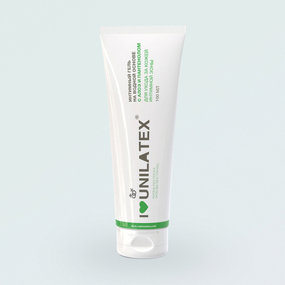 Лубрикант Unilatex Gel Алое вера+Е 82гр 3024Un