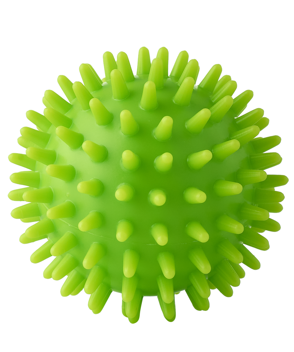 Мяч массажный GB-601 7 см, зеленый