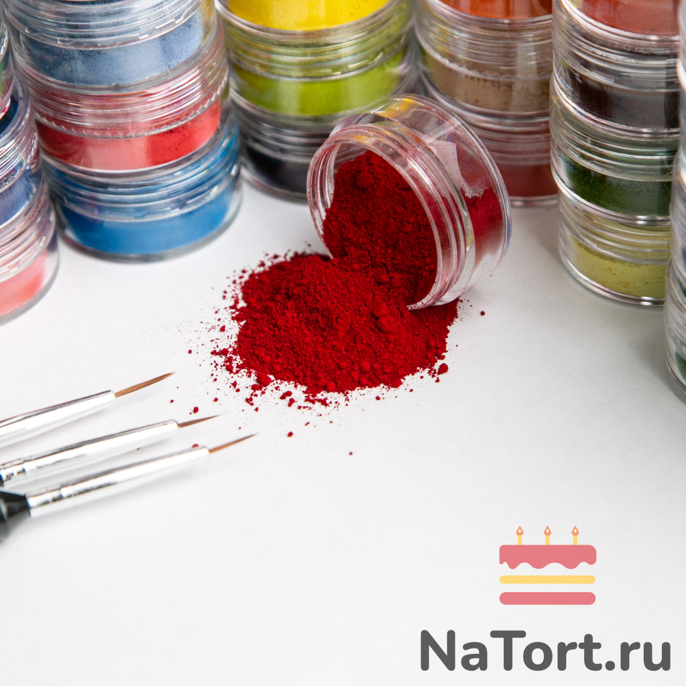 Краситель пыльца цветочная «Вишня» 4 гр