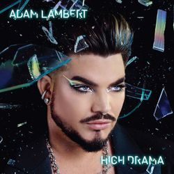 ADAM LAMBERT. High Drama (1CD WITH SIGNED ART CARD) Адам Ламберт