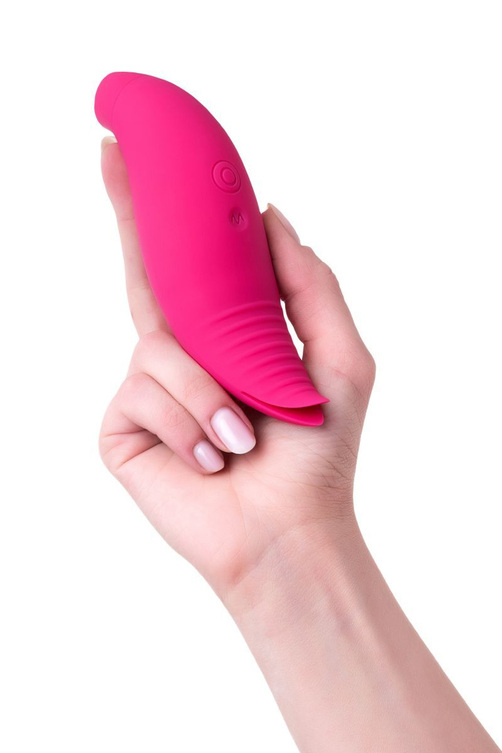 Ярко-розовый многофункциональный стимулятор клитора Blossy (Цвет: ярко-розовый)