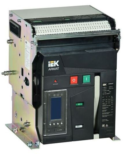 Выключатель автоматический воздушный 3п B 2000А 85кА TY стац. с комплектом аксессуаров ARMAT IEK AR-ACB-3FB-085-2000A-TYCF