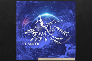 Ткань купон Zodiac 04, 50х50 см