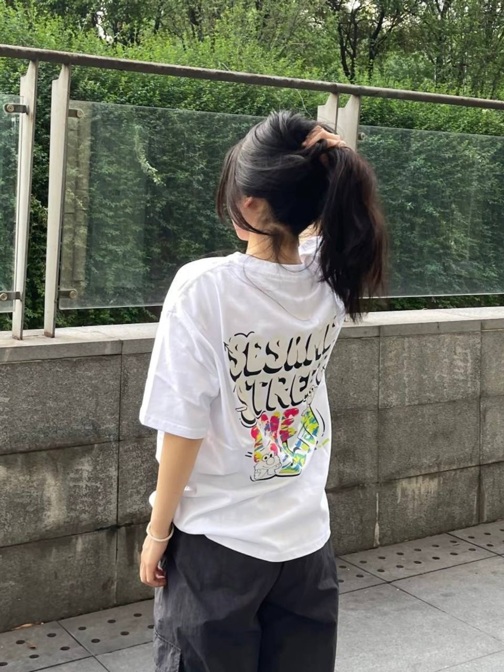 Sesame Street T-shirt "White"