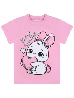 Футболка для садика.девочка.1шт