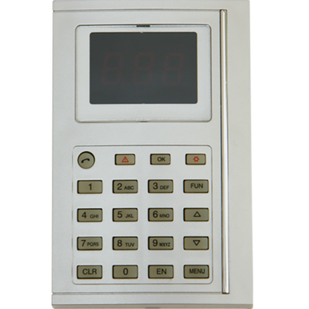 КУХОННЫЙ ПУЛЬТ ВЫЗОВА IKNOPKA APE100 серебристый