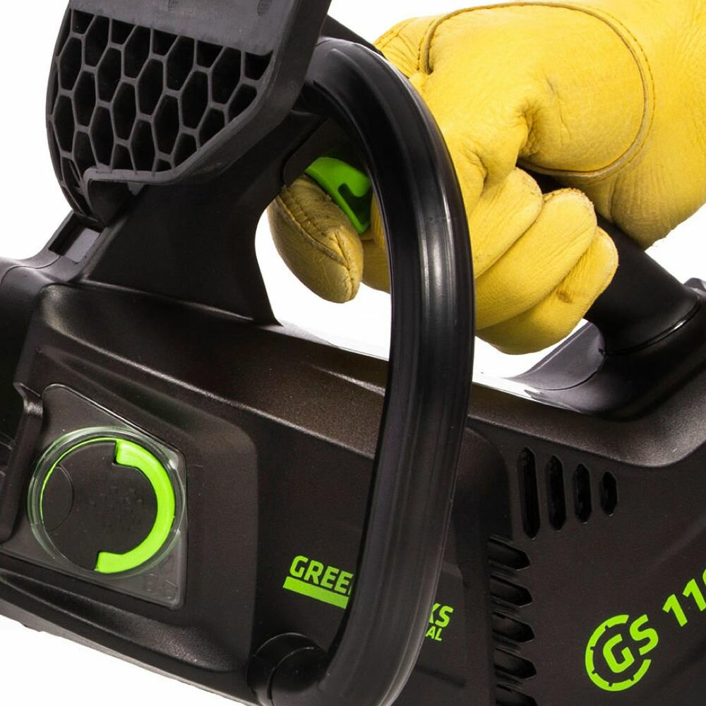 Пила цепная одноручная аккум. GREENWORKS GD40TCS 40В,25см,1/4-1,3-58,б/щ,без АКБ и ЗУ (2003807)