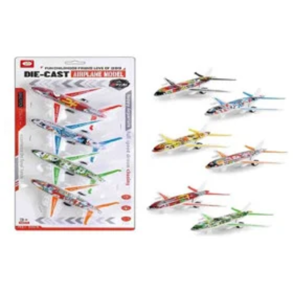 Набор самолетов Die-Cast 4шт