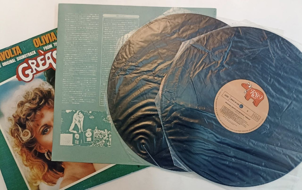Винтажная виниловая пластинка Сборник Grease (The Original Soundtrack From The Motion Picture) (Japan 1978)