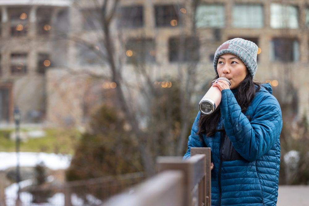 Термокружка Klean Kanteen TKWide Twist Cap 20oz (592 мл) Peach Parfait