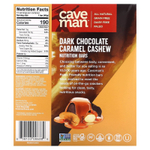 Caveman Foods, Nutrition Bars, темный шоколад, карамель и кешью, 12 батончиков по 40 г (1,41 унции)