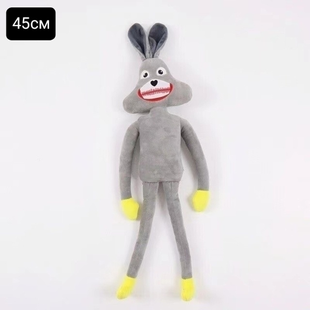 Мягкая игрушка Кролик, Зайка Huggy-Wuggy, плюшевый кролик, из серии Poppy PlayTime 45/ 60см