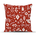 Подушка декоративная 40*40см «Новогодние игрушки»