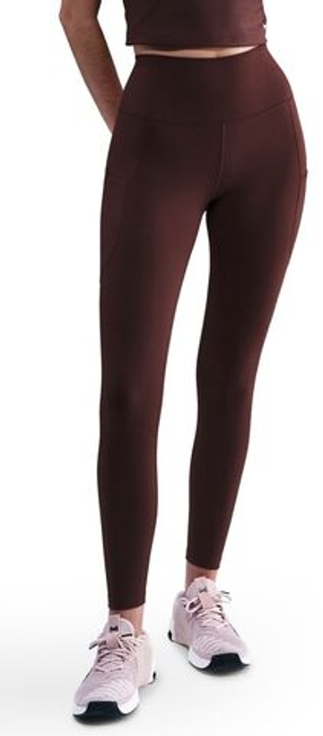 Леггинсы Nike Dri-Fit One 7/8 High-Rise - burgundy crush