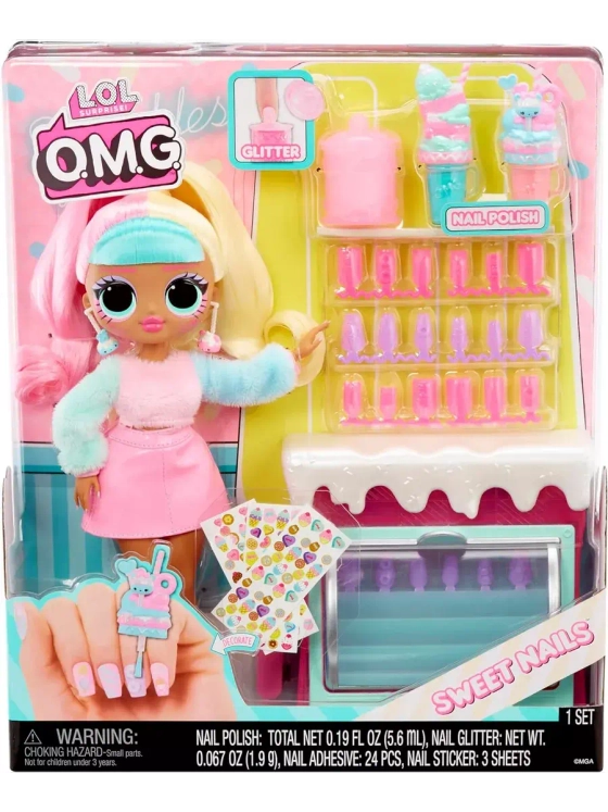 Кукла Лол Омг Omg Candylicious Sprinkles Sweet Nails большая