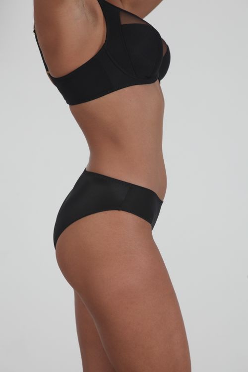 Трусики бикини Zebra, черный (733005)