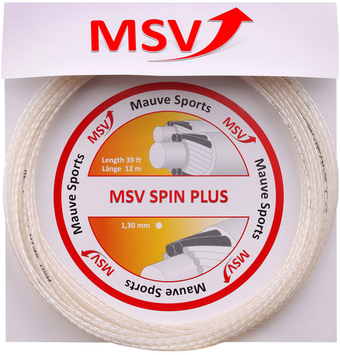 Теннисные струны MSV Spin Plus (12 m) - белый
