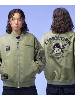 Нейлоновый бомбер HIPDOK