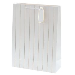 GAEM Пакет подарочный L (бумага 210г/м2, блок 12шт), L31 W12 H42 см, 9в.