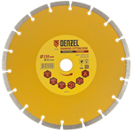 ДИСК АЛМАЗНЫЙ DENZEL ОТР/СЕГМ. СУХ/РЕЗ 230Х22,2ММ 73104