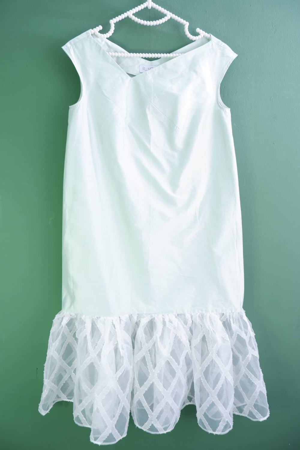 Платье Ru.Mour цвета мяты, визуально на 44 размер