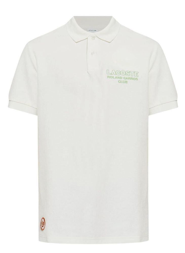 Футболка для мальчика теннисная Lacoste Kids Roland Garros Club
