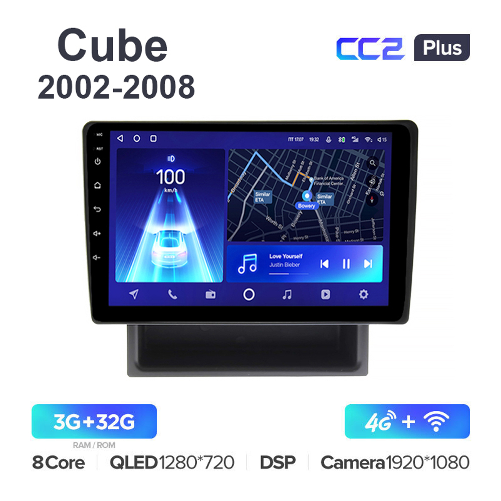Teyes CC2 Plus 10,2"для Nissan Cube 2002-2008