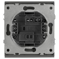 Кнопка ЭРА Arktik 16-1109-06 10АХ-250В графит | Эра Arktik