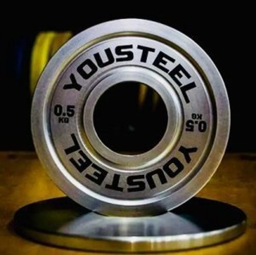 Хромированный стальной диск 0.5 кг