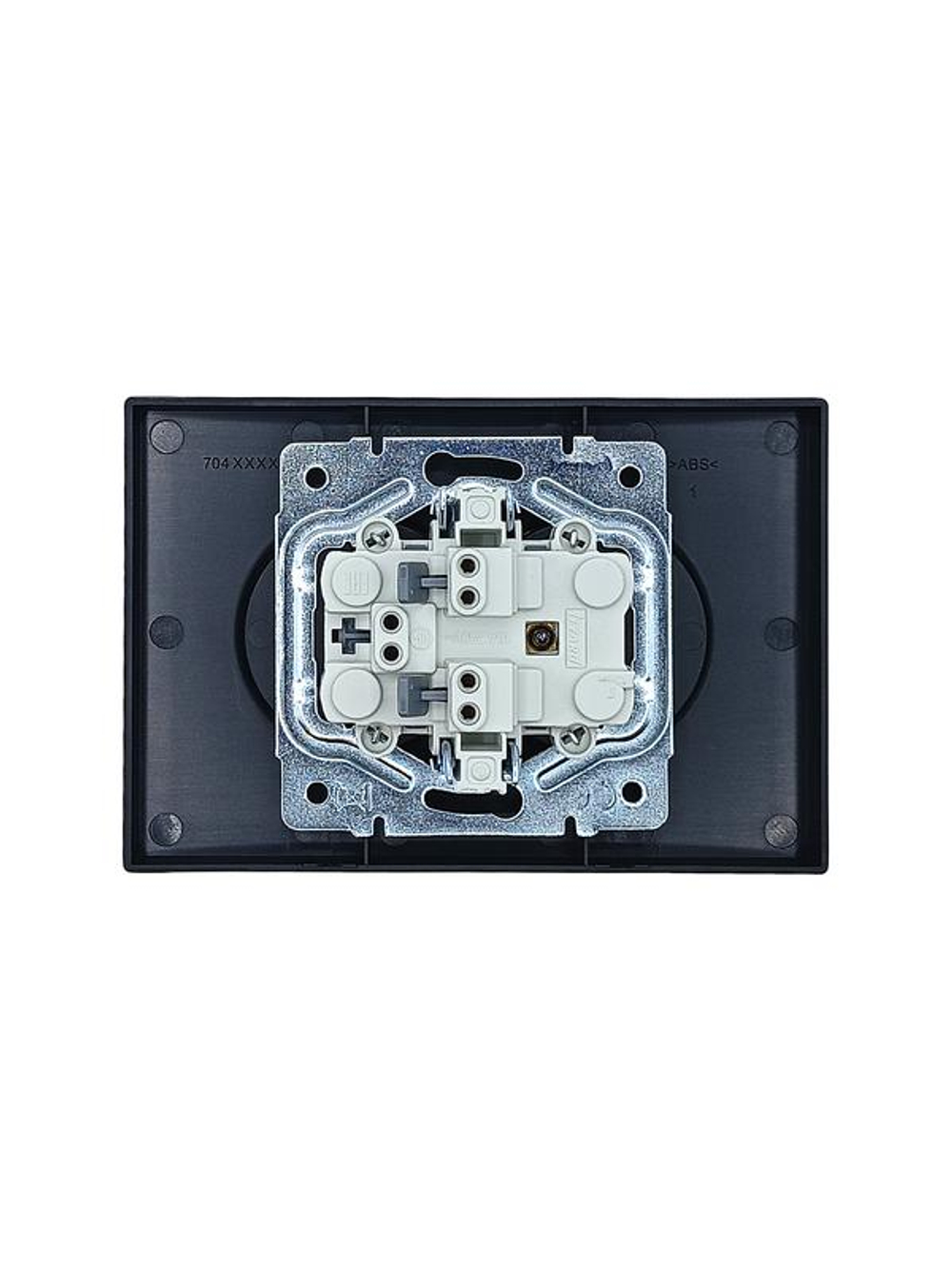 Розетка 2-мест. с/з СП ZIMA IP20 16А ПБТ безвинт. зажим черн. бархат LEZARD 704-4200-127BQC