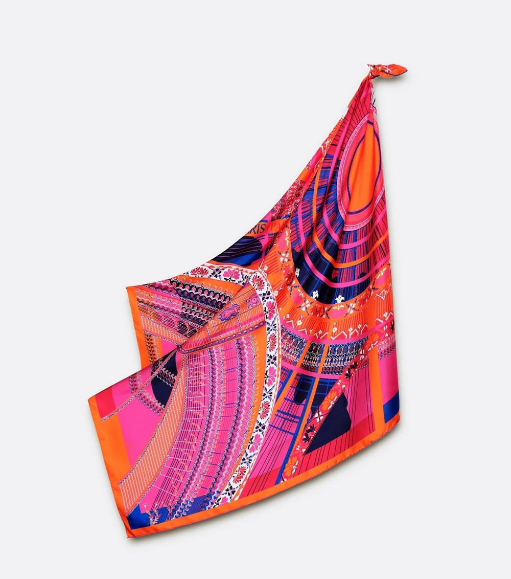 Платок 105х105 Petrusse Paris Neon