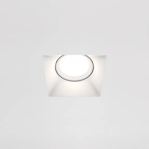 Встраиваемый светильник Точка / Dot 1*GU10 10 Вт Technical dl042-01-sq-w
