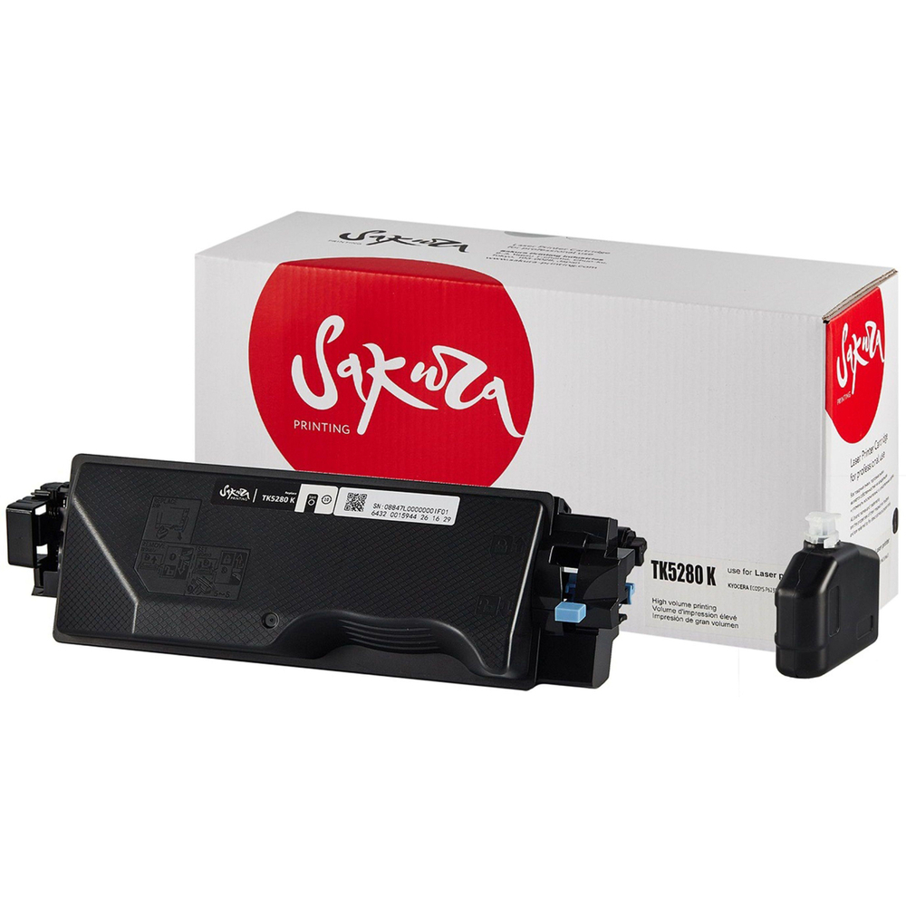 Картридж лазерный SAKURA TK-5280K чер. для Kyocera Mita ECOSYS P6235cdn