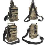 Сумка мужская через плечо «Viking», 4 кармана, цвет хаки-бежевый, 27*16*6,5см