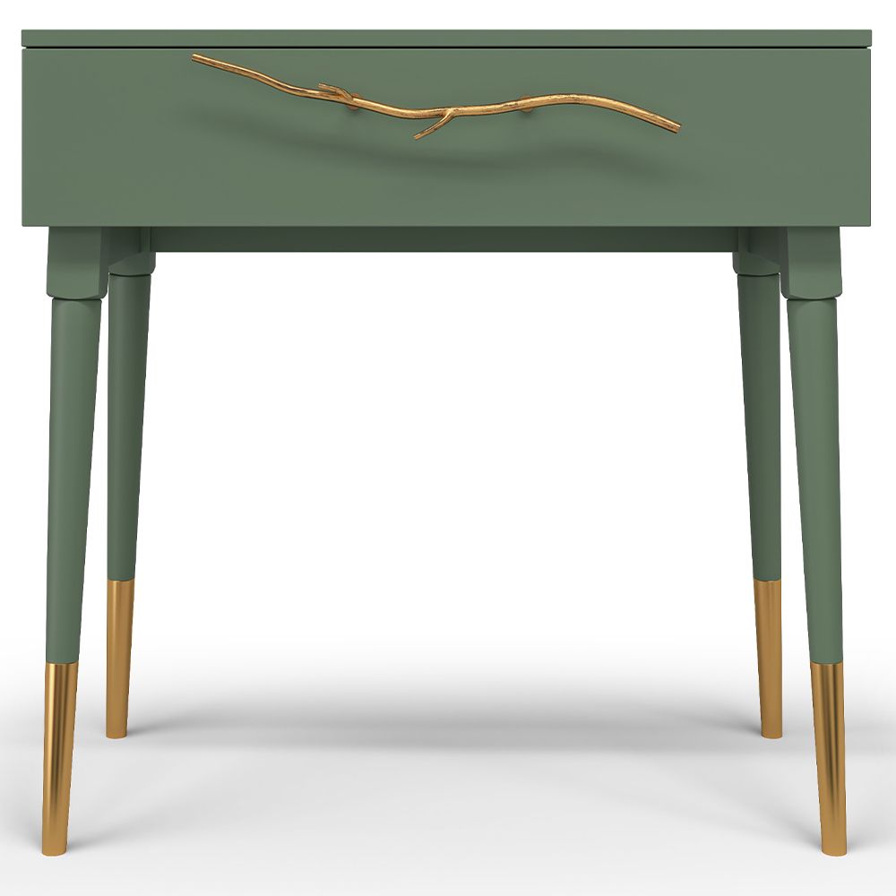 Консоль Арт Колор matte Стайл Голд Зеленый нефрит матовый