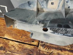 Пыльник заднего бампера Toyota Land Cruiser Prado 150 15-21 Б/У Оригинал 5872460070