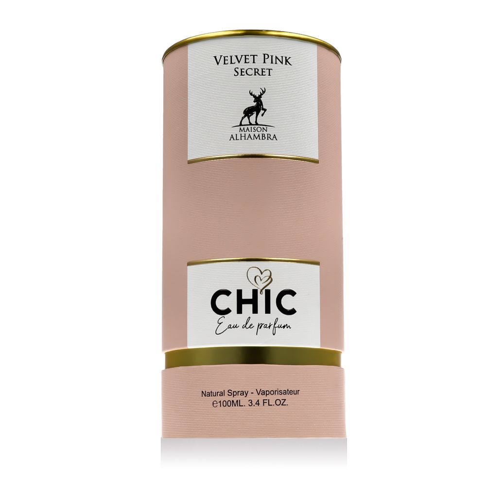 Maison Alhambra Chic Velvet Pink Secret Eau De Parfum 100 ml (woman) Maison Alhambra Chic Velvet Pink Secret Eau De Parfum 100 ml (woman)
