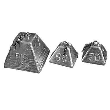 Груз с Вертлюгом  Пирамида 090г 1шт