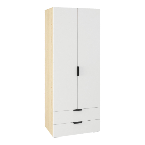 мс Норд ШК2Я-800 Дуб Сонома / Белый ЛДСП