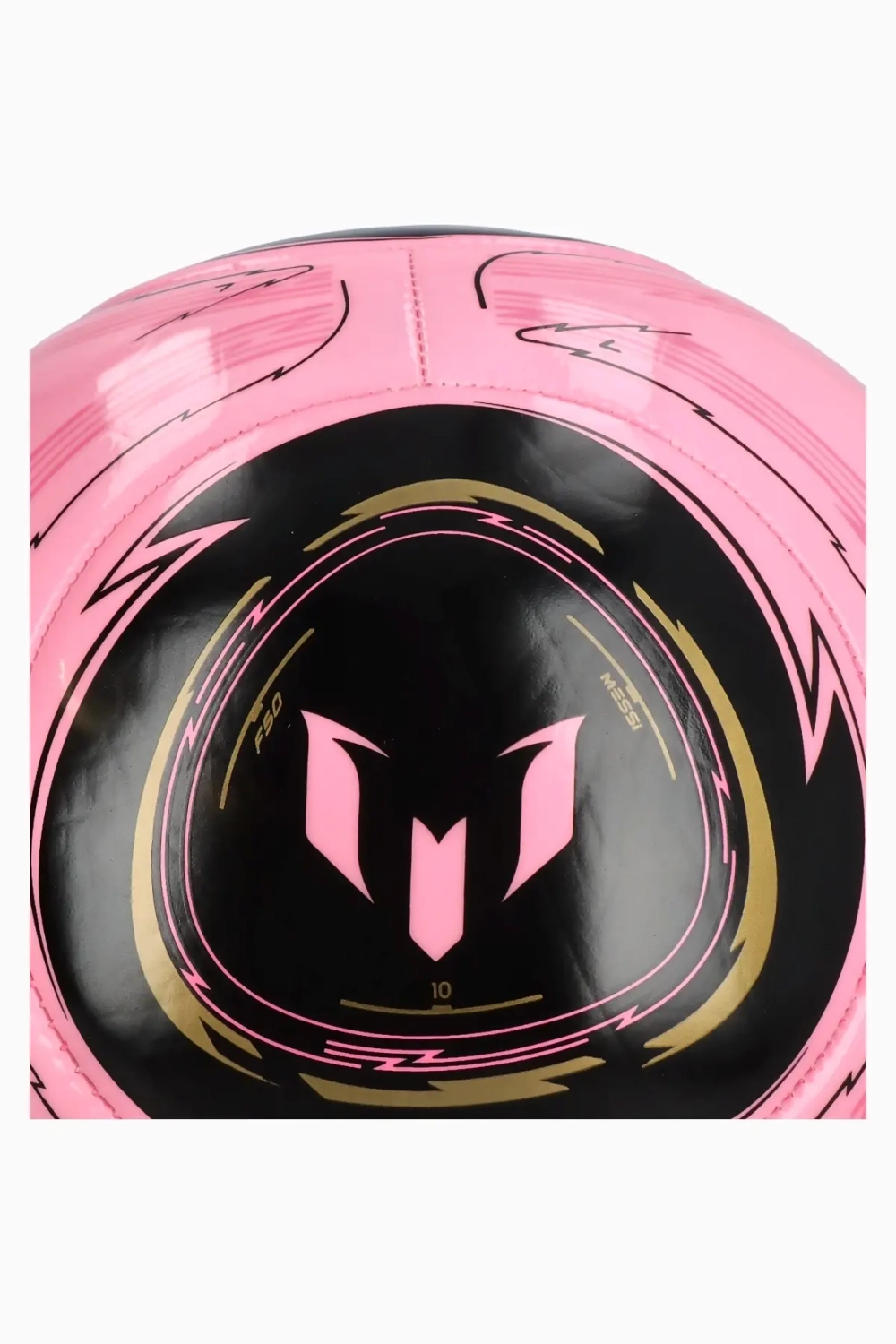 Футбольный мяч adidas Messi Club размер 4 - розовый