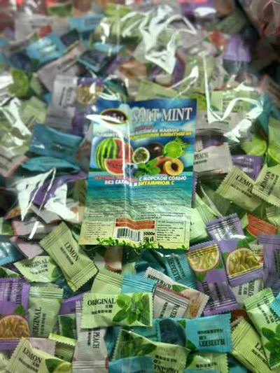 Конфеты вес Дам SALT MINT освежающие 1кг 1*15