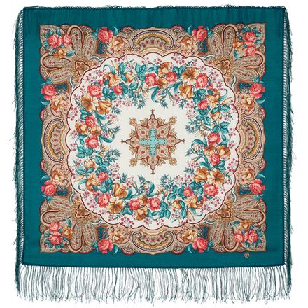 Павловопосадский платок  Русский перепляс 1684-11