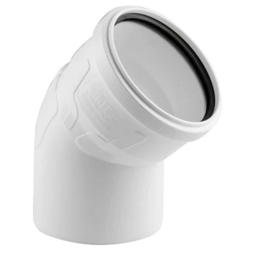 Отвод малошумной канализации ELITE 110х45, РТП (50)