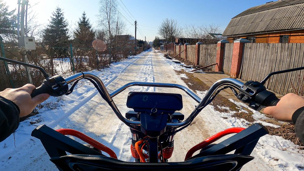 Грузовой электрический трицикл WHITE SIBERIA SIBTRIKE PRO CARGO 2000W (60V/36Ah) - версия 2025 года фото №31