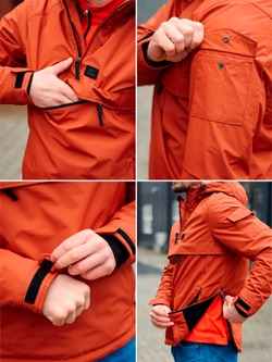 Vintage Ind. Куртка Wallace Anorak (Orange)