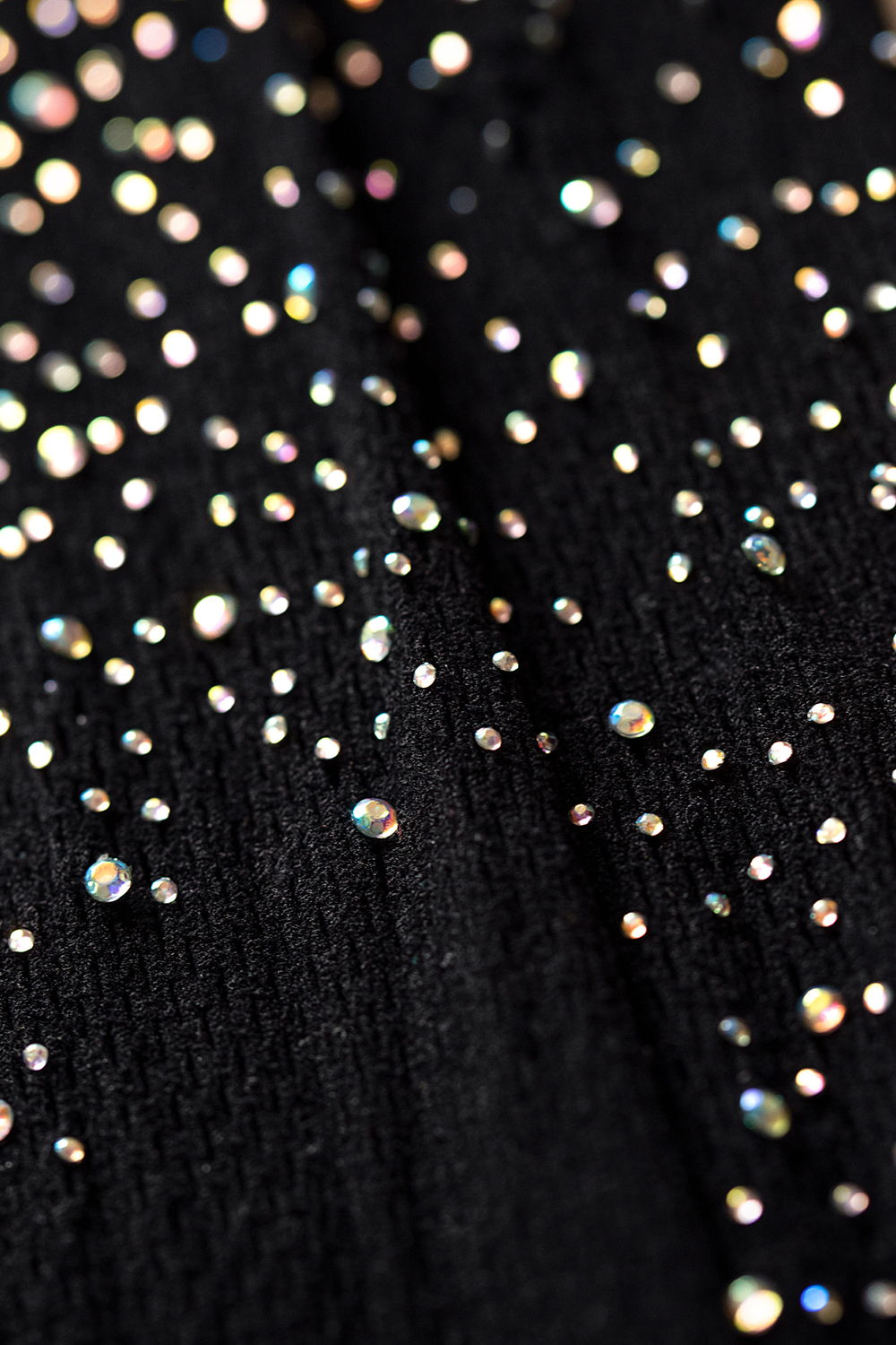 Чулки с поясом и стринги Candy Girl Christabel со стразами черные OS