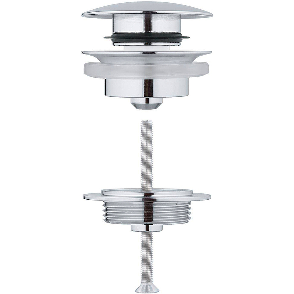 Донный клапан Grohe 65807000 click-clack Хром
