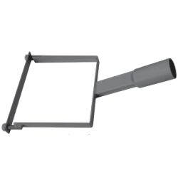 Кронштейн для уличного светильника ЭРА SPP-AC6-0-150-048 на столб 150mm 48mm